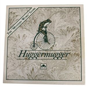 Huggermugger Mystery Word Game Vintage 1989 Complete Open Box